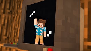 TELEVİZYONUN İÇİNDE MAHSUR KALDIM !! 😨 - Minecraft