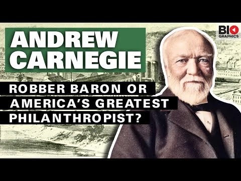 Andrew Carnegie: robber baron or greatest American philanthropist?