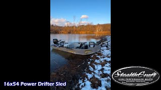 StealthCraft 16x54 Power Drifter Sled - 2023 Appearance