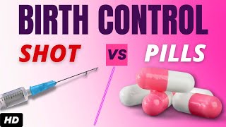 Birth Control Shot vs Birth Control Pills