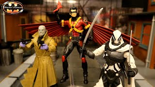 McFarlane DC Multiverse Red Robin, Hush, Ghost Maker Batman New 52 Future State Action Figure Review