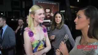 Elle Fanning Interviewed on the Red Carpet at U.S. Premiere of TRUMBO #TrumboMovie
