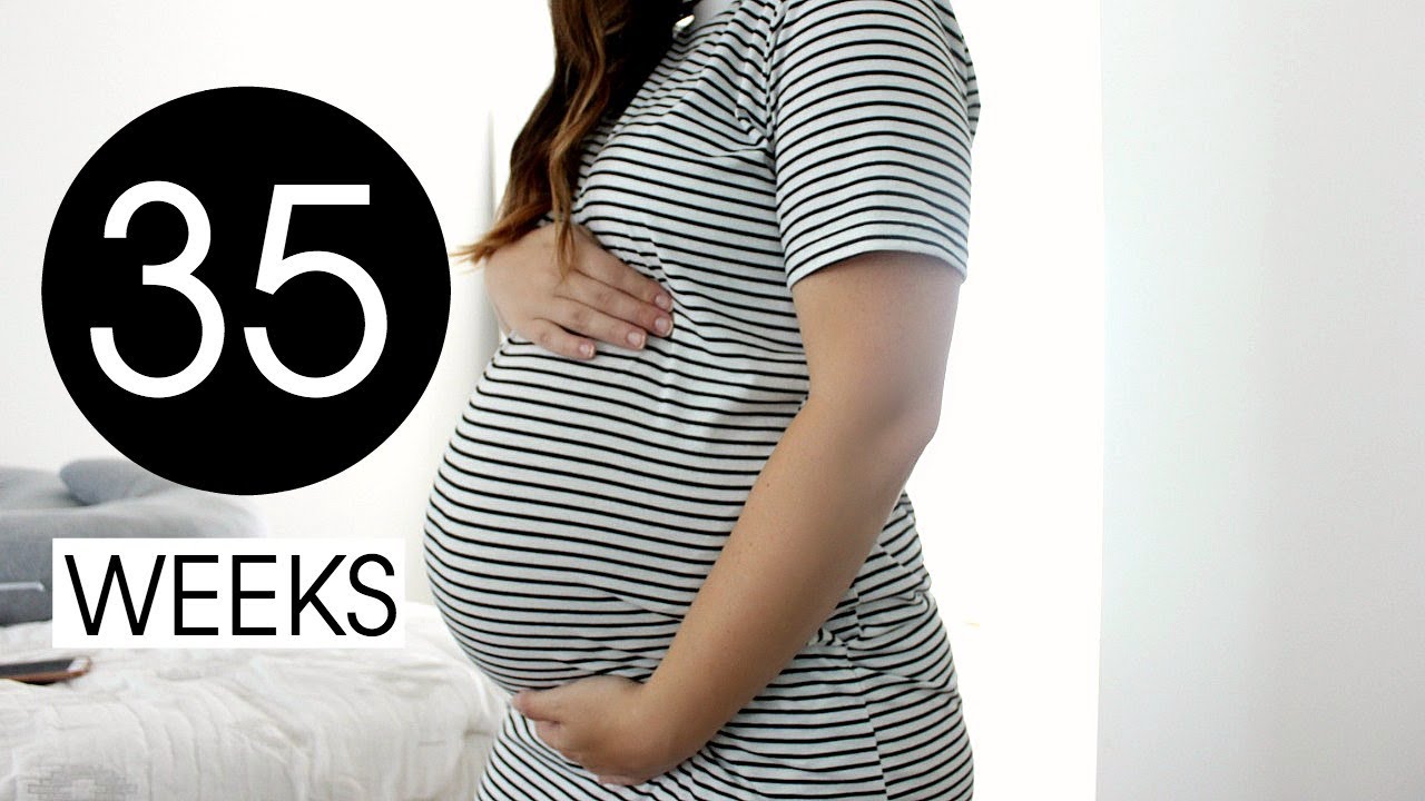 35 WEEK PREGNANCY UPDATE! | GROUP STREP B, HIV TEST, AND FIRST TIME ...