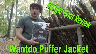 Wantdo Puffy Jacket Review - Budget gear for hiking/backpacking