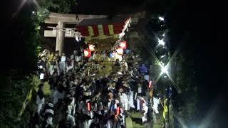 令和5年播州三木大宮八幡宮秋祭り夜宮⑦　宮出1