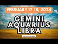 FEBRUARY 17-18, 2024 AIR Signs (♊ Gemini ♎ Libra ♒ Aquarius) Daily Tarot #KAPALARAN888 Gabay