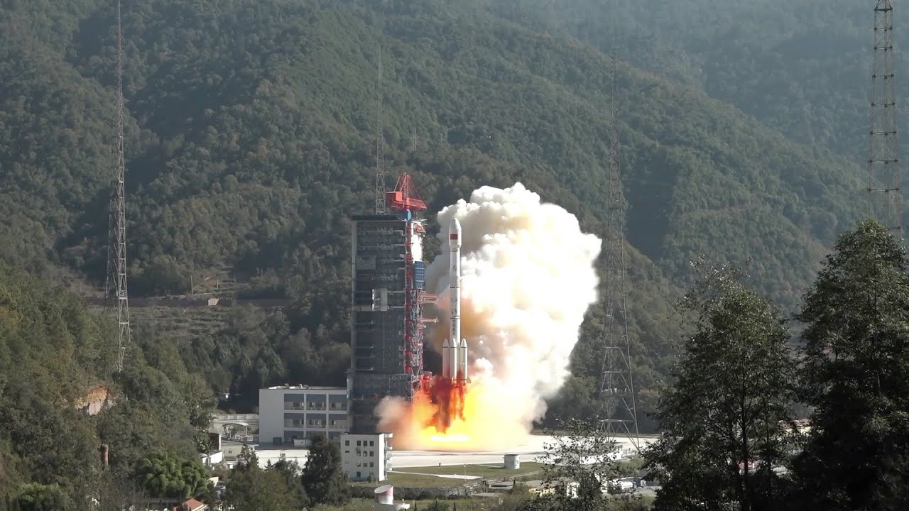 China Launches New Earth Observation Satellite - YouTube