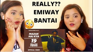 EMIWAY - MAZAK HAI KYA ? (Prod.Robert Tar) | Reaction by Ash Reacts |