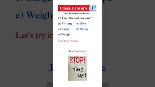 Word Classification Reasoning | mental ability test | Brain Test | Odd one out | Reasoning