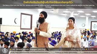 012 Bhai Harpreet Singh Jee Toronto - July 2022 Akhand Keertan Smaagam (Laavaan)