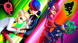 [Miraculous Ladybug MULTIVERSE] NEW Shadybug & Claw Noir + DUET(transformations)🐞🐱‍👤OFFICIAL DESIGNS