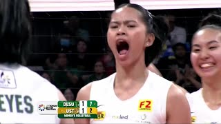 Lilay Del Castillo SPARKS UP SET 3 for DLSU vs. UST ✨ | UAAP Season 87 Women’s Volleyball