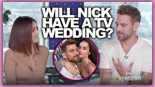 Bachelor Nick Viall Discusses A Potential TV Wedding To Current GF & Tayshia Says She's Still Single