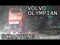 Scrapping a SBS Transit Double Decker - Volvo Olympian Walter Alexander Royale