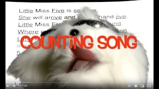 COUNTING BY FIVES SONG / COUNT to 100  /  COUNTING SONG for KIDS / EDUCATIONAL Learn MATH