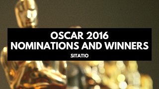Oscar 2016 - Nominations and Winners - Sitatio