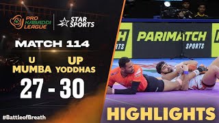 #UPYoddhas win against #UMumba! | #ProKabaddiOnStar HIGHLIGHTS