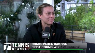 Paula Badosa Learning from Ons Jabeur | Rome First Round