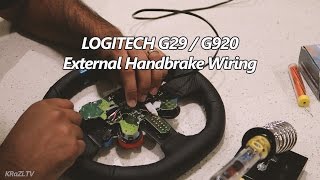 LOGITECH G29 / G920 External Handbrake Mod