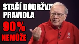 Warren Buffett: Stačí Znát Těchto 7 Pravidel