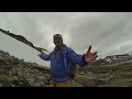 arctic tundra hiking expedition in finse norway