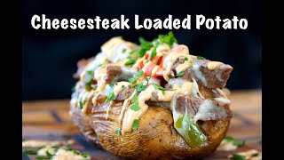 Loaded Baked Potato Recipe | Steak & Cheese Loaded Potatoes #MrMakeItHappen