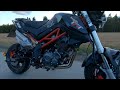 Benelli TNT 125 Decat - Raw Sound