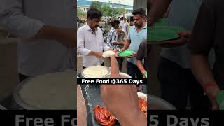 365 Days Free Food @Balanagar, Hyderabad || బాలానగర్ లో 365 రోజులు ఉచిత భోజనం #freefood #streetfood