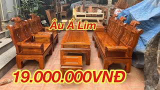 Chỉ 19Tr Bộ Âu Á Cuốn Thư Vách Đục Hoa Lá Tây Gỗ Lim | Xưởng Phạm Đỗ