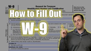 W-9 Tax Form Explained | How to Fill Out W-9