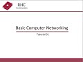 Basic Networking Tutorial - 01