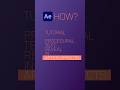 How to create a Procedural Text Reveal without Keyframes in After Effects