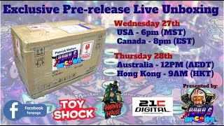 Toy Shock 21C 3D Digital Pinball - Haunted House Live Unboxing Tomorrow Trailer!