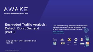 Encrypted Traffic Analysis (Part 1): Detect, Don’t Decrypt