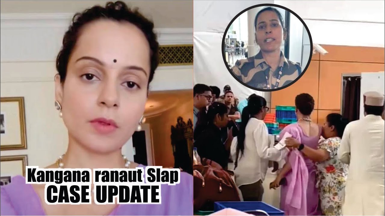 Kangana Ranaut Reaction On Slapping By CISF Female Guard | Kangana ...