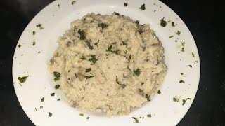 سهل وانجح ريزوتو بالفطر بطريقة جد سهلة وبمذاق ولا أروع #risotto