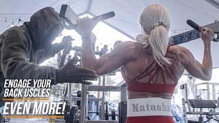 HOW TO ENGAGE YOUR BACK MUSCLES! EVEN MORE!