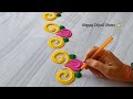 3 border rangoli designs door side rangoli rangoli border designs shiv jayanti rangoli art