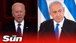 Biden hails Israel-Palestinian ceasefire & vows to help Gaza with humanitarian aid