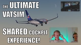 👨‍✈️✈️👨‍✈️ VATSIM: The Ultimate Shared Cockpit Experience! Frankfurt to Budapest - FULL ATC!