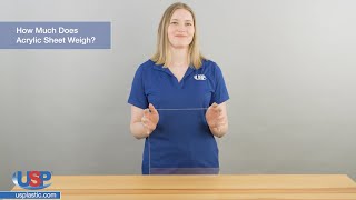 How Much Does Acrylic Sheet Weigh? | U.S. Plastic Corporation®