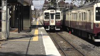 ありがとう107系　日光線文挟駅にて