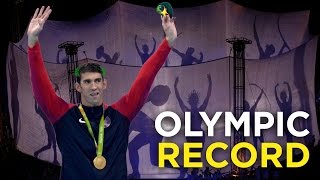 Michael Phelps broke a 2,168-year-old Olympic record | gold medal record | Rio Olympics 2016