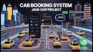 ๐ Cab Booking System Using Java | OOP-Based Project | Mini / Major Project