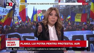 Claudiu Târziu, despre actele de huliganism de la protestul AUR_Știri B1TV_12 ian. 2025