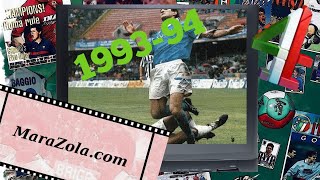 Channel 4 Football Italia Live 1993-94:  Napoli vs Juventus_Peter Brackley