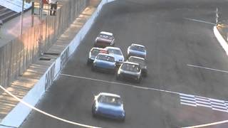 Caraway Speedway ucar flip 3-9-2014