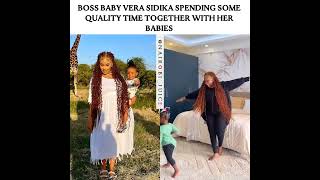 Vera Sidika is spending some quality time together with her babies #nairobijuice