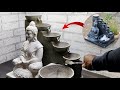 Awesome Wonderful Indoor Cemented Buddha Waterfall Fountain | How to Make Wonderful Buddha Fountain