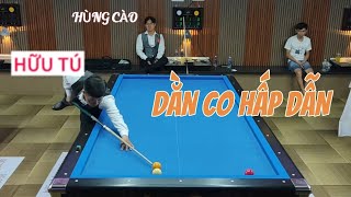 Bida bán kết HÙNG CÀO gặp HỮU TÚ dằn co hấp dẫn giải cadre 71/2 TOP 16 cúp HOÀNG GIA